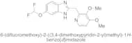 6-(Difluoromethoxy)-2-((3,4-Dimethoxypyridin-2-yl)Methyl)-1H-Benzo[d]Imidazole