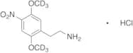 2,5-Dimethoxy-4-nitrophenethylamine-d6 Hydrochloride