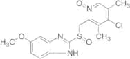 4-Desmethoxy-4-chloro Omeprazole N-Oxide