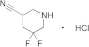 5,5-Difluoro-3-piperidinecarbonitrile Hydrochloride