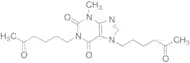 3,7-Dihydro-3-methyl-1,7-bis(5-oxohexyl)-1H-purine-2,6-dione