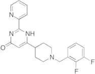 6-​[1-​[(2,​3-​Difluorophenyl)​methyl]​-​4-​piperidinyl]​-​2-​(2-​pyridinyl)​-4(3H)​-​pyrimidinone
