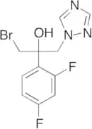 2-(2,4-Difluorophenyl)-1-(1H-1,2,4-triazol-1-yl)-3-bromopropan-2-ol