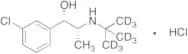 (1S,2R)-erythro-Dihydro Bupropion-d9 Hydrochloride