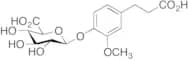 Dihydro Ferulic Acid 4-O-β-D-Glucuronide