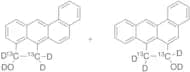 1,2-Dihydro-benz[j]aceanthrylen-2-ol-13C2,d4 and 5,6-Dihydro-benz[e]aceanthrylen-6-ol-13C2,d4