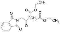 2-[(1,3-Dihydro-1,3-dioxo-2H-isoindol-2-yl)acetyl]-butanedioic-2-13C Acid Diethyl Ester