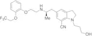 2,3-Dihydro-1-(3-hydroxypropyl)-5-[(2R)-2-[[2-[2-(2,2,2-trifluoroethoxy)phenoxy]ethyl]amino]propyl]
