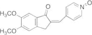 2,3-Dihydro-5,6-dimethoxy-2-[(1-oxido-4-pyridinyl)methylene]-1H-inden-1-one