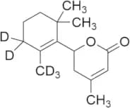 5,​6-​Dihydro-​4-​methyl-​6-​(2,​6,​6-​trimethyl-​1-​cyclohexen-​1-​yl)​-2H-​pyran-​2-​one-D5