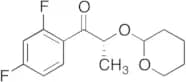 (2R)-1-(2,4-Difluorophenyl)-2-((tetrahydro-2H-pyran-2-yl)oxy)propan-1-one