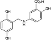 5-(2,5-Dihydroxybenzylamino)-2-hydroxybenzoic Acid