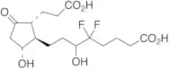 (7α,11)-Dihydroxy-5-keto-12,12-difluorotetranorprosta-1,16-dioic Acid