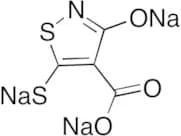 2,3-Dihydro-5-mercapto-3-oxo-4-isothiazolecarboxylic Acid Trisodium Salt