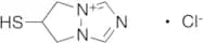 6,7-Dihydro-6-mercapto-5H-pyrazolo[1,2-a][1,2,4]-triazolium Chloride