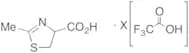 4,5-Dihydro-2-methyl-4-thiazolecarboxylic Acid Trifluoroacetic Acid Salt