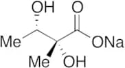 (2R,3S)-rel-2,3-Dihydroxy-2-methylbutanoic Acid Sodium Salt