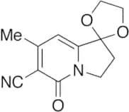 2',3'-Dihydro-7'-methyl-5'-oxo-spiro[1,3-dioxolane-2,1'(5'H)-indolizine]-6'-carbonitrile