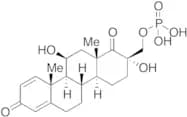 11β,17α-Dihydroxy-17-[(phosphonooxy)methyl]-D-homoandrosta-1,4-diene-3,17a-dione (>85%)