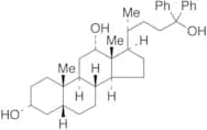 3,12-Dihydroxy-nor-cholanyldiphenylcarbinol