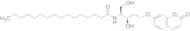 N-((2S,3R)-(+)-1,3-Dihydroxy-5-((2-oxo-2H-chromen-7-yl)oxy)pentan-2-yl)palmitamide