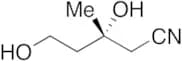 (R)-3,5-Dihydroxy-3-methylpentanenitrile