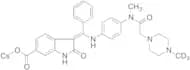 (3Z)-2,3-Dihydro-3-[[[4-[methyl[2-(4-methyl-1-piperazinyl)acetyl]amino]phenyl]amino]phenylmethylen…