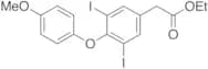 3,5-Diiodo-4’-O-methyl Thyroacetic Acid Ethyl Ester