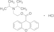 2-Diisopropylaminoethyl Ester Xanthene-9-carboxylic Acid Hydrochloride