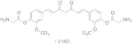 Di-O-glycinoylcurcumin-d6 Dihydrochloride