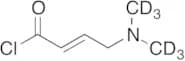 (E)-4-(Dimethylamino)but-2-enoyl Chloride-d6