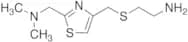 2-(Dimethylaminomethyl)-4-(2-aminoethylthiomethyl)thiazole