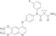 N-(4-((6,7-Dimethoxyquinolin-4-yl)oxy)phenyl)-N-(3-fluorophenyl)cyclopropane-1,1-dicarboxamide