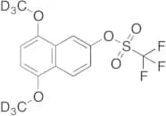 5,8-Dimethoxy-2-naphthalenol Triflate-d6