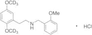 2,5-Dimethoxy-N-[(2-methoxyphenyl)methyl]benzeneethanamine-d6 Hydrochloride