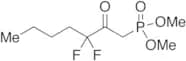 Dimethyl(3,3-difluoro-2-oxoheptyl)phosphonate