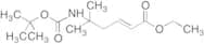 (E)-5-[[(1,1-Dimethylethoxy)carbonyl]amino]-5-methyl-2-hexenoic Acid Ethyl Ester