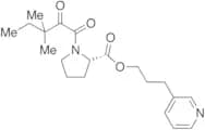 1-(3,3-Dimethyl-1,2-dioxopentyl)-L-proline 3-(3-pyridinyl)propyl Ester