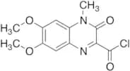 6,7-Dimethoxy-4-methyl-3-oxo-3,4-dihydroquinoxaline-2-carbonyl Chloride