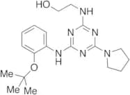 2-[[4-[[2-(1,1-Dimethylethoxy)phenyl]amino]-6-(1-pyrrolidinyl)-1,3,5-triazin-2-yl]amino]ethanol