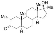 2α,17α-Dimethyl-17β-hydroxy-5α-androstan-3-one