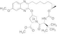 Methyl Des(cyclopropylsulfonyl)-2-ethenylcyclopropylamino-Grazoprevir Carboxylate