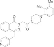 2-[2-[4-(2,3-Dimethylphenyl)-1-piperazinyl]-2-oxoethyl]-4-(4-pyridinylmethyl)-1(2H)-phthalazinone