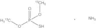 O,O-Dimethyl Phosphorothionate-13C2 Ammonium Salt