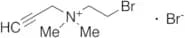 2-(N,N-Dimethyl-N-propargylammonium)-1-bromoethane Bromide