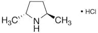 (-)-(2R,5R)-2,5-Dimethylpyrrolidine, Hydrochloride, 90% (contains meso-isomer)
