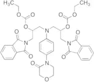 Diethyl (((4-(3-Oxomorpholino)phenyl)azanediyl)bis(1-(1,3-dioxoisoindolin-2-yl)propane-3,2-diyl)) …