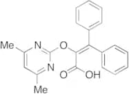 2-[(4,6-Dimethyl-2-pyrimidinyl)oxy]-3,3-diphenyl-2-propenoic Acid