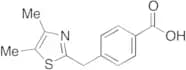 4-[(4,5-Dimethyl-2-thiazolyl)methyl]-benzoic Acid