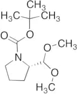 (S)-2-(Dimethoxymethyl)-1-pyrrolidinecarboxylic Acid 1,1-Dimethylethyl Ester